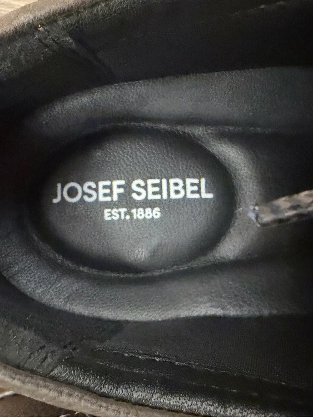 Josef Seibel Men’s US 11-11.5 EU 45 Brown Leather Oxford TopDryTEX NWOB